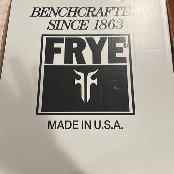 Frye Harness Boot, 12” Length Dark Brown 9M Boots - Picture 14 of 14